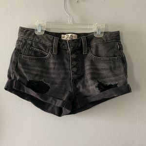 Free People Romeo Rolled Cutoff Shorts